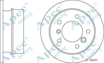 APEC BRAKING dsk797 -  Тормозной диск